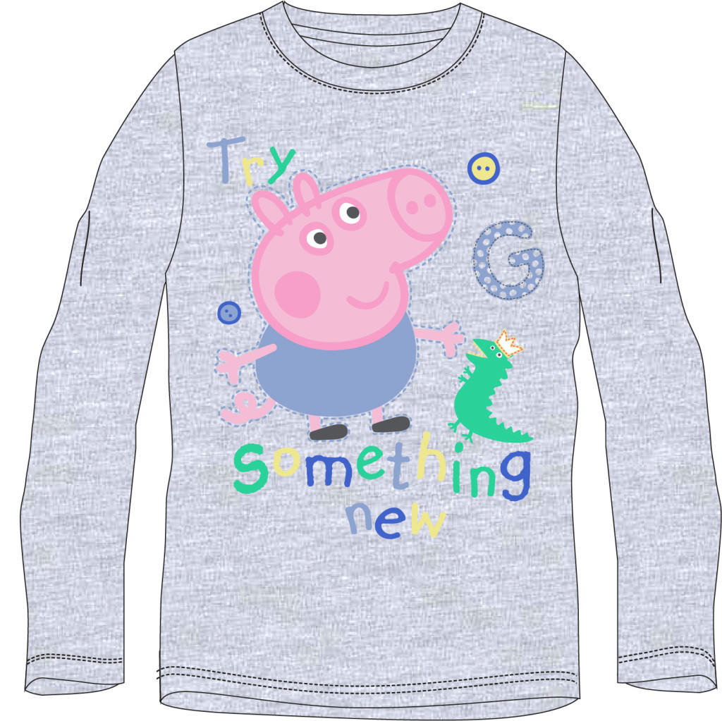 Peppa Wutz Something New Kinder Langarmshirt, Oberteil 3 Jahre / 98 cm