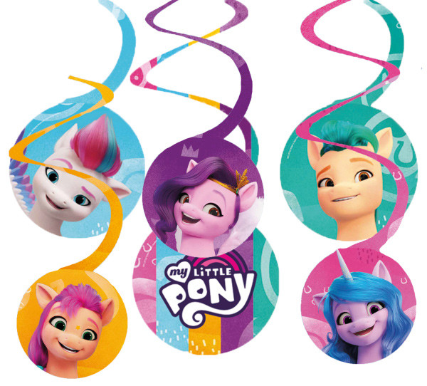 My Little Pony New Generation Banddekoration 6-Stück-Set