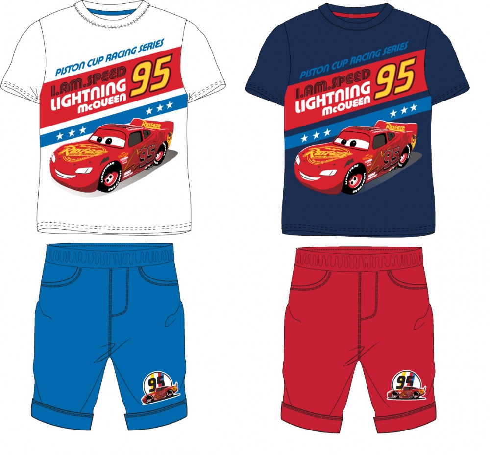 Disney Cars 2-teiliger kurzer Set 98-128 cm