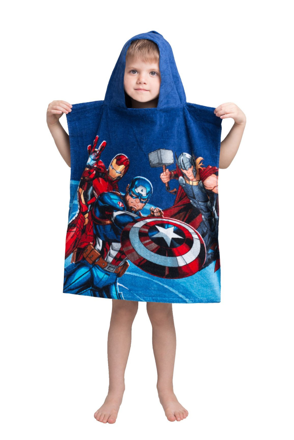 Avengers Hero Strandtuch Poncho 50x115cm