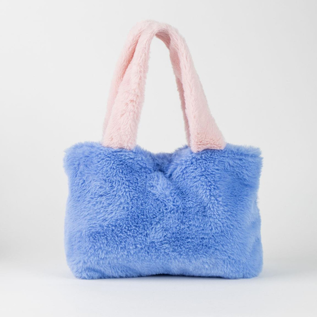Disney Lilo und Stitch Fluffy Plüsch Einkaufstasche, 31 cm