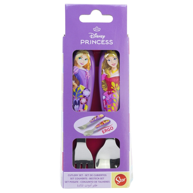 Disney Prinzessin Courageous Heart Metall-Ergo-Besteckset - 2-teilig