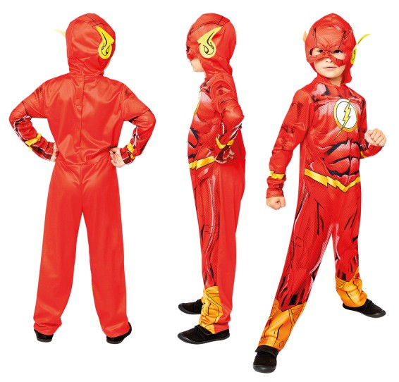 The Flash Kostüm 10-12 Jahre