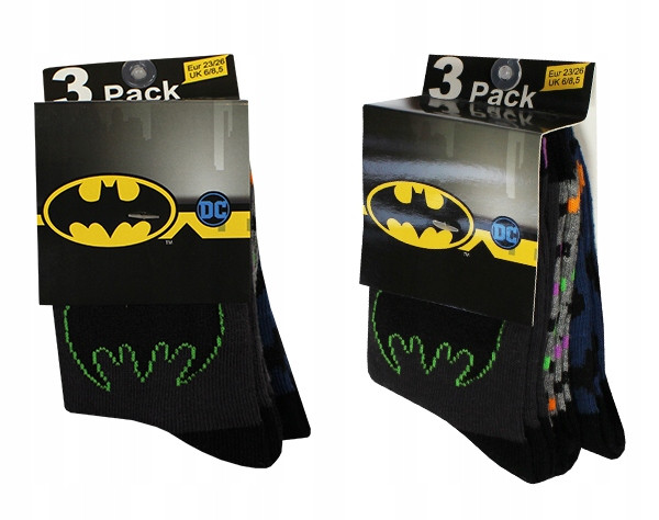 Batman Kinder Socken 23-34