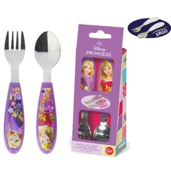 Disney Prinzessin Courageous Heart Metall-Ergo-Besteckset - 2-teilig