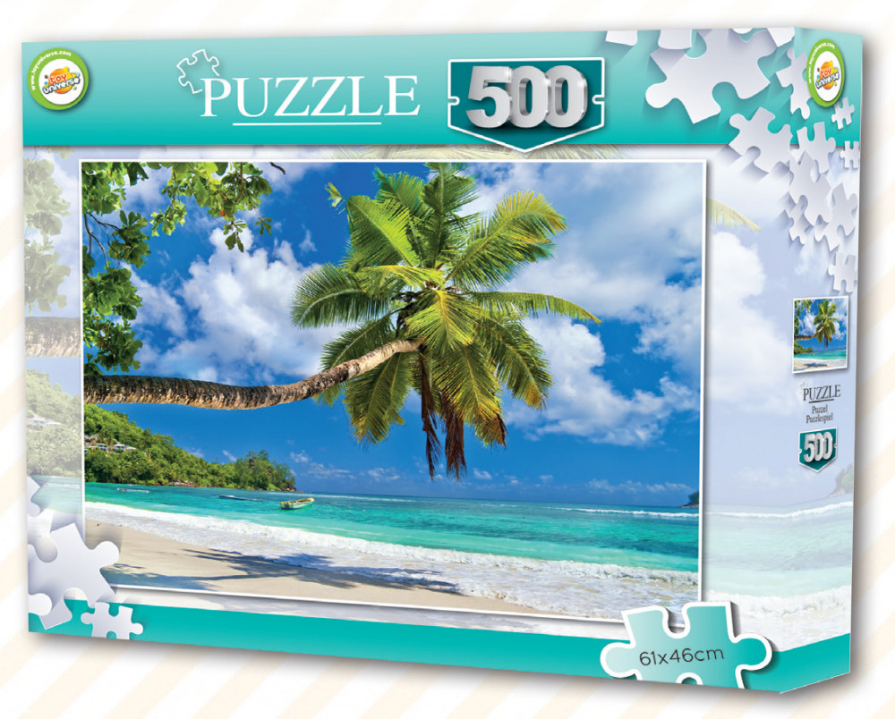 Ozean Seychellen Strand Puzzle - 500 Teile