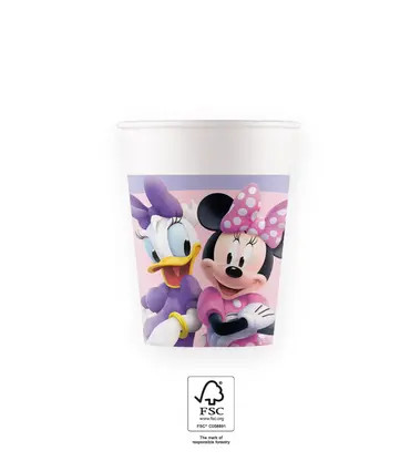Disney Minnie  Junior Pappbecher 8 Stück 200 ml FSC