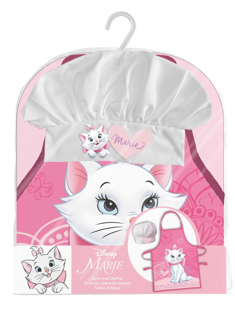 Disney Marie Whiskers  Kinder Schürze 2-teiliges Set