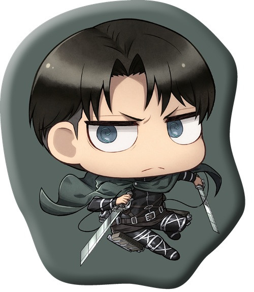 Attack on Titan Levi Formkissen, Dekokissen 40 cm