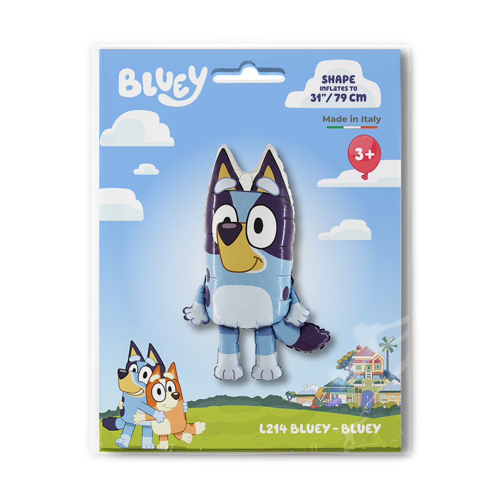 Bluey Blue Folienballon 79 cm
