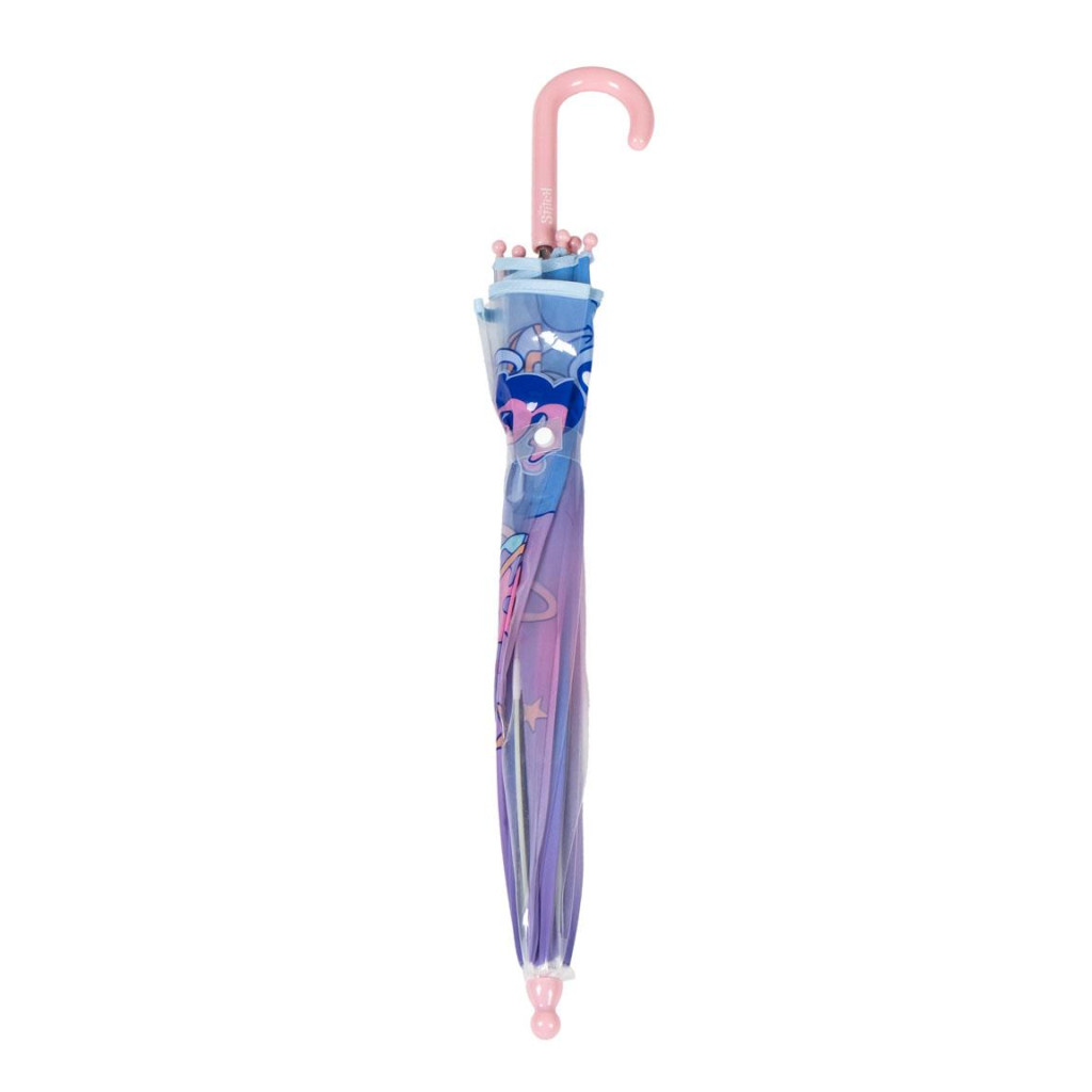 Disney Lilo und Stitch Universe Kinderdurchsichtiger Regenschirm Ø71 cm
