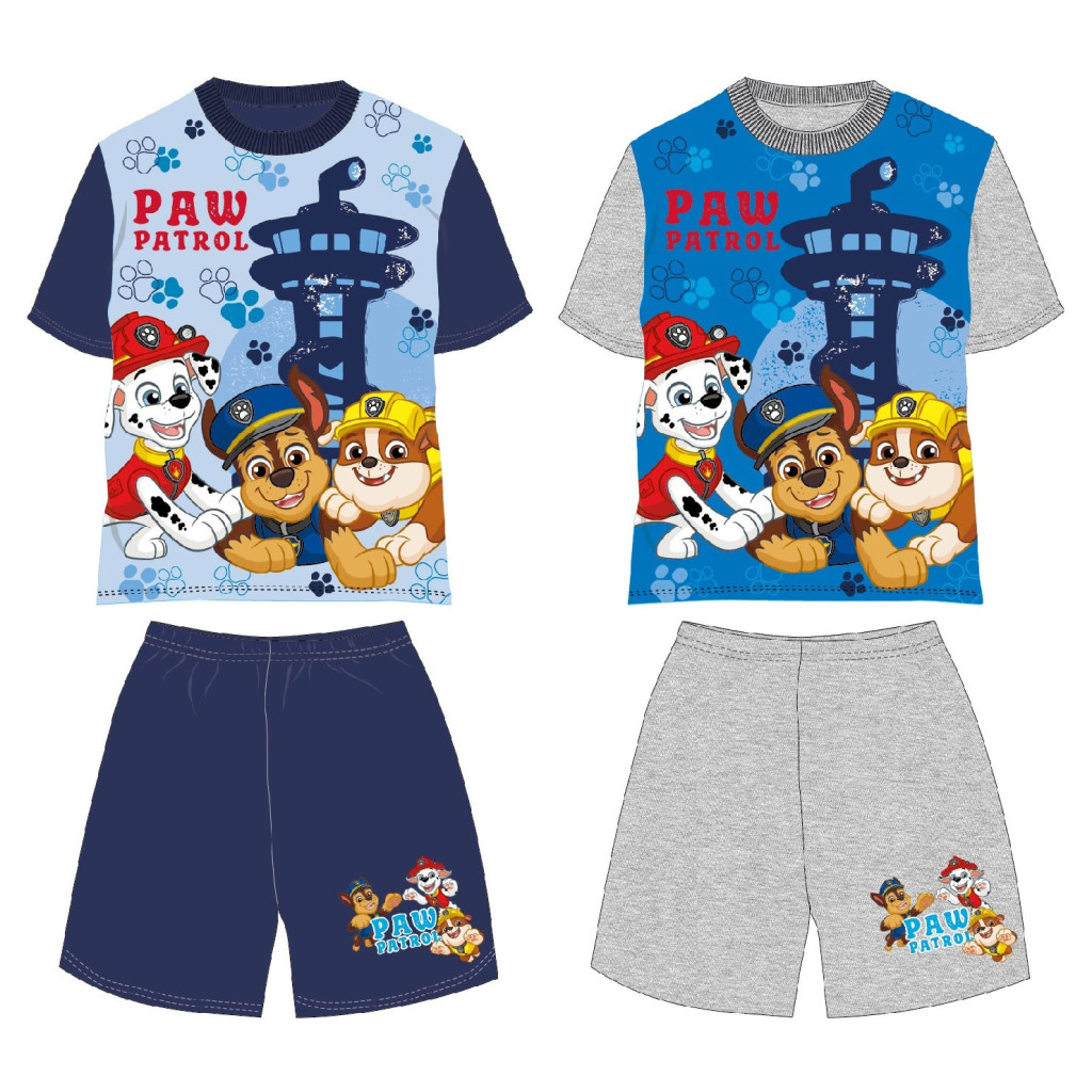Paw Patrol Tower Kinder kurze Pyjamas 2-6 Jahre