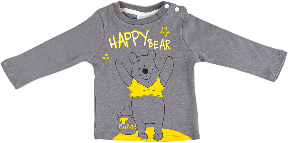 Disney Winnie Puuh Baby-T-Shirt, Oberteil 2er-Pack 86/92 cm