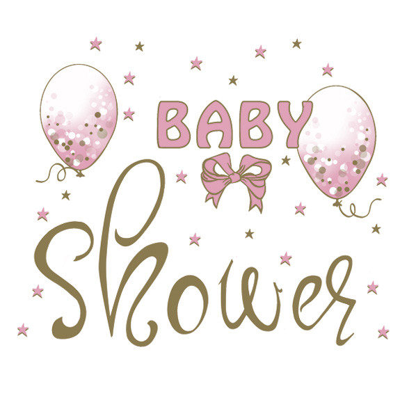 Baby Pink Babyparty Serviette 20er-Pack 33x33 cm