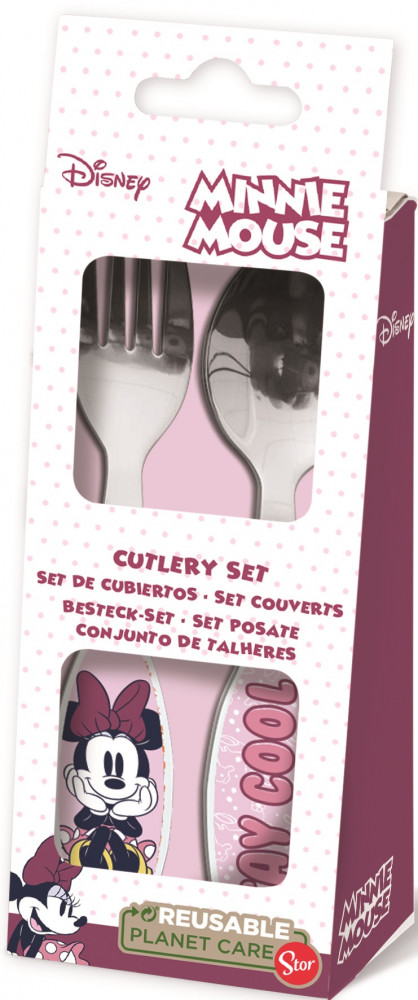 Disney Minnie  Metallbesteckset - 2-teilig
