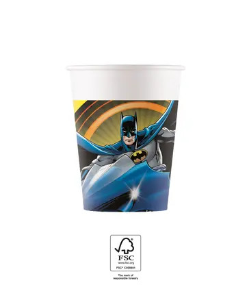 Batman Rogue Rage Papierbecher 8 Stk 200 ml FSC