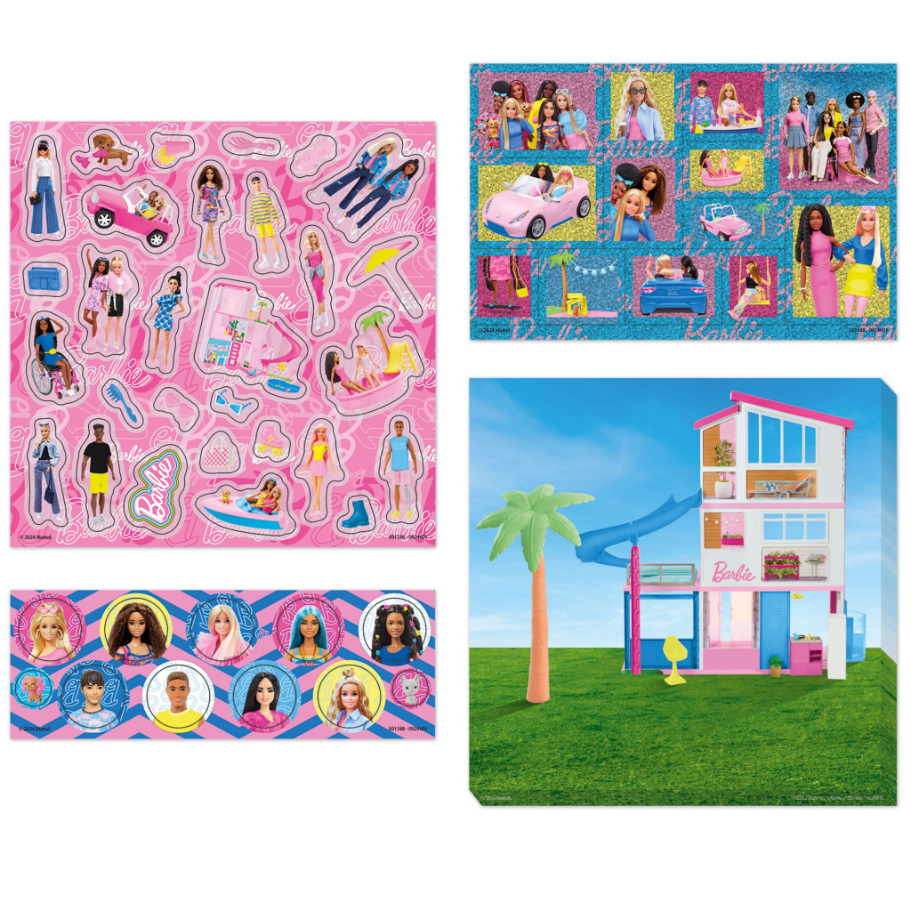 Barbie Malibu Aufkleberset
