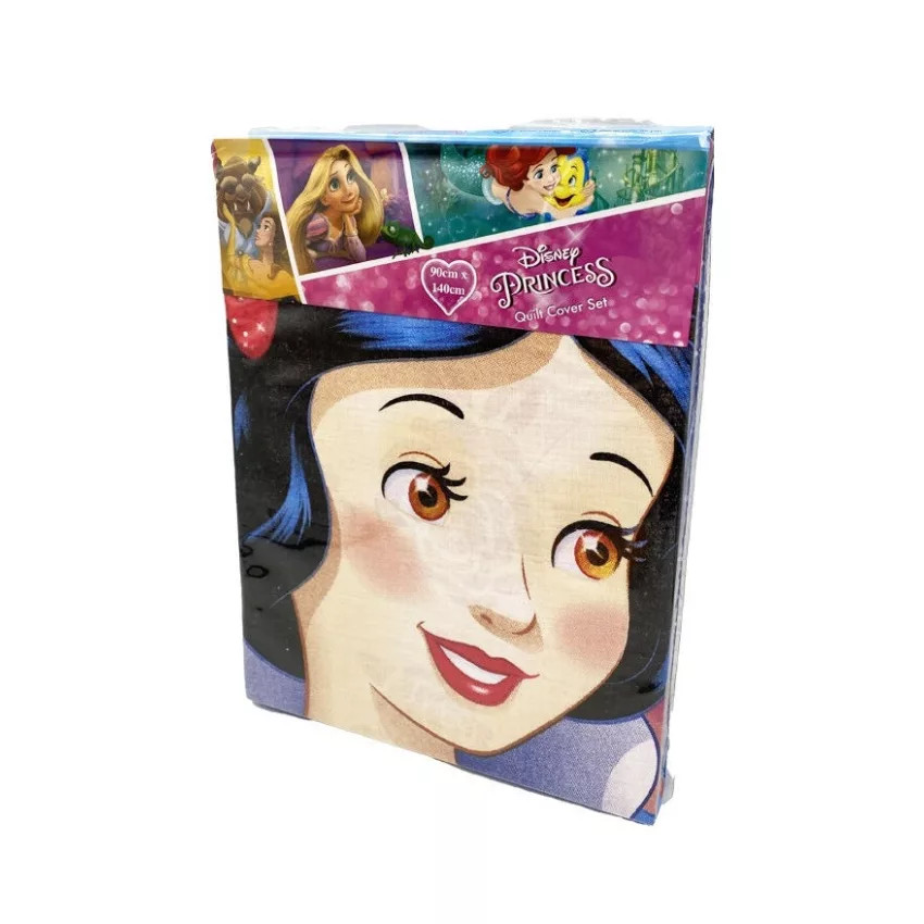 Disney Prinzessin Kind  Kinderbettwäsche 90×140cm, 40×55 cm