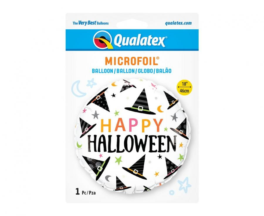 Halloween Happy Hat Folienballon 46 cm