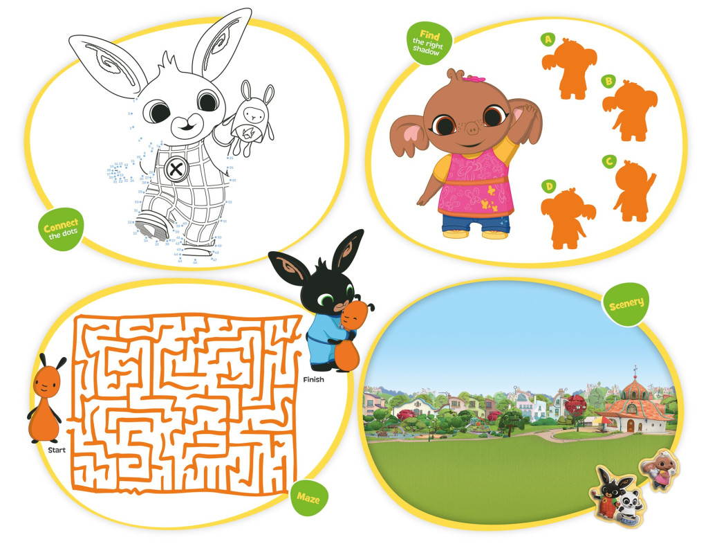 Bing Fun Super Aufkleberset mit Spiel