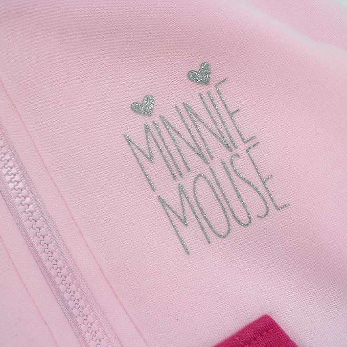 Disney Minnie  Pink Kinder-Trainingsanzug, Jogging-Set 92-128 cm