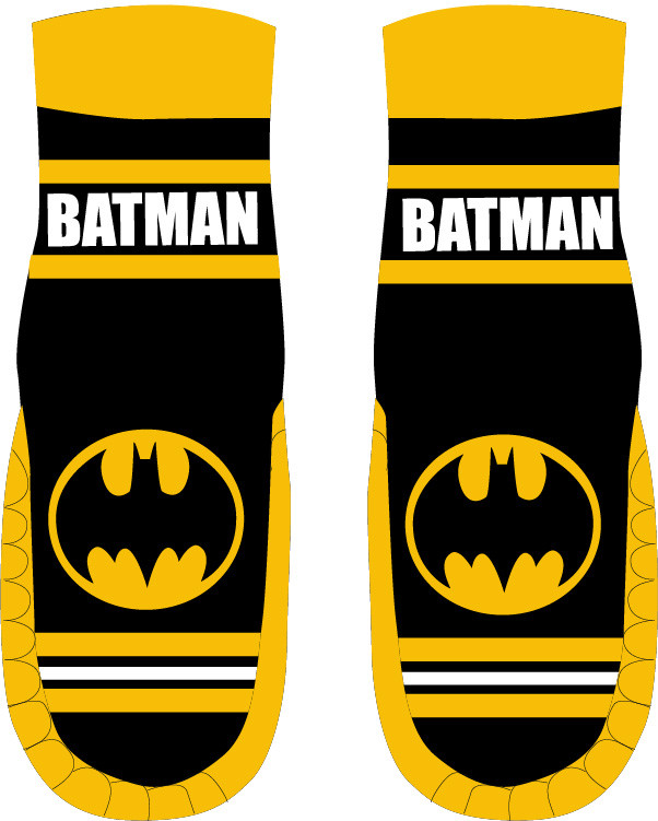 Batman Ledersohlen-Socken 23-28