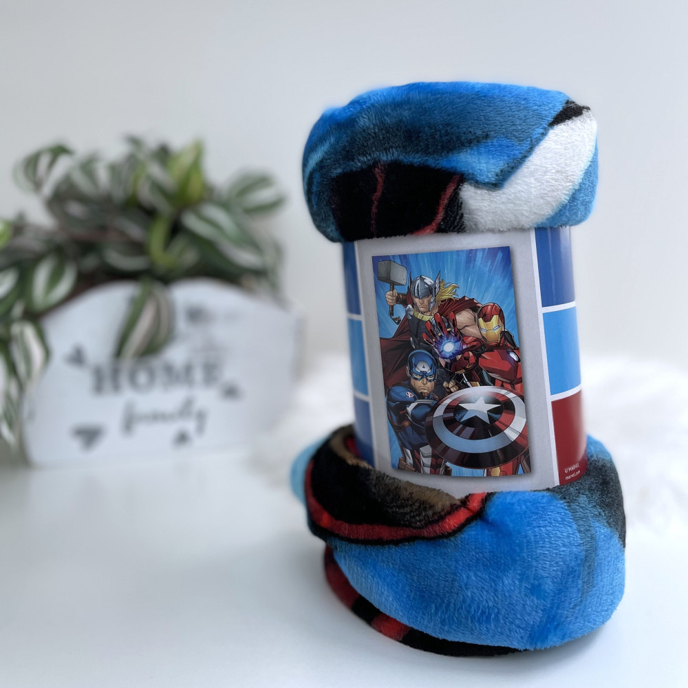 Avengers Heroes Mikroflanell-Decke 100x150cm