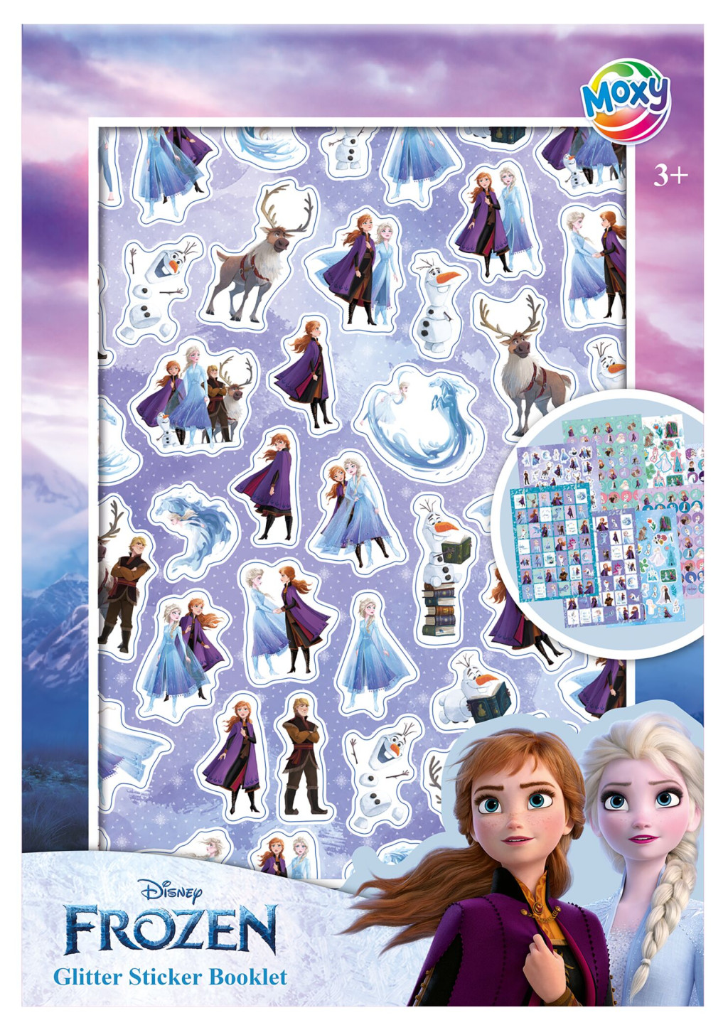 Disney Eiskönigin Adventure Glitzer Stickerbuch