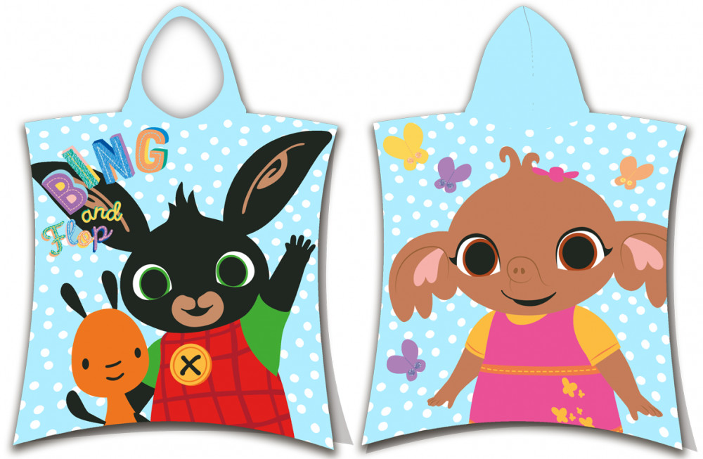 Bing Blaues Strandtuch Poncho 50*115cm