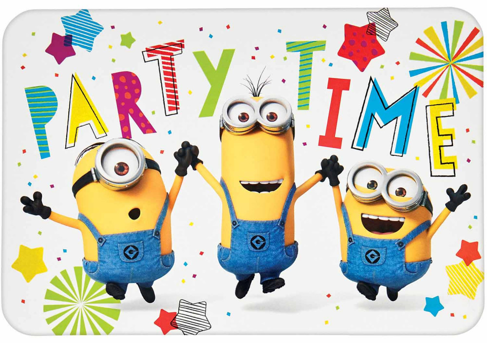 Minions Balloons Party Einladung 8 Stk