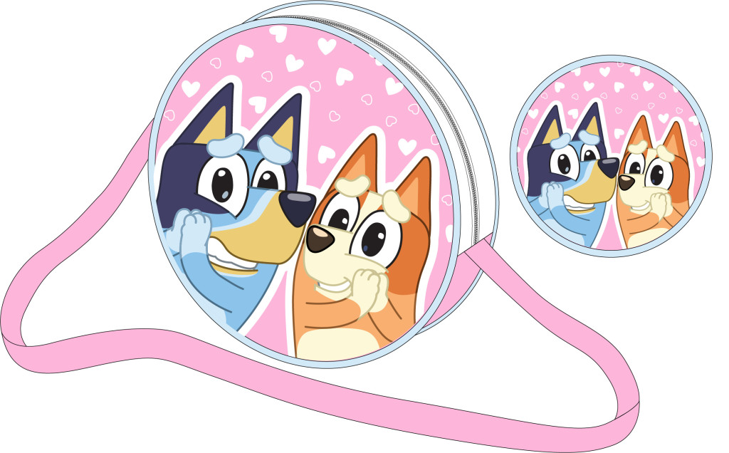 Bluey Love Umhängetasche, Schultertasche