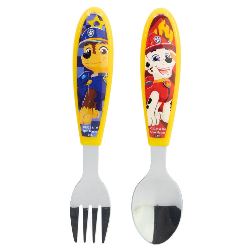 Paw Patrol Rescue Pups Metall ergonomisches Besteckset - 2-teilig