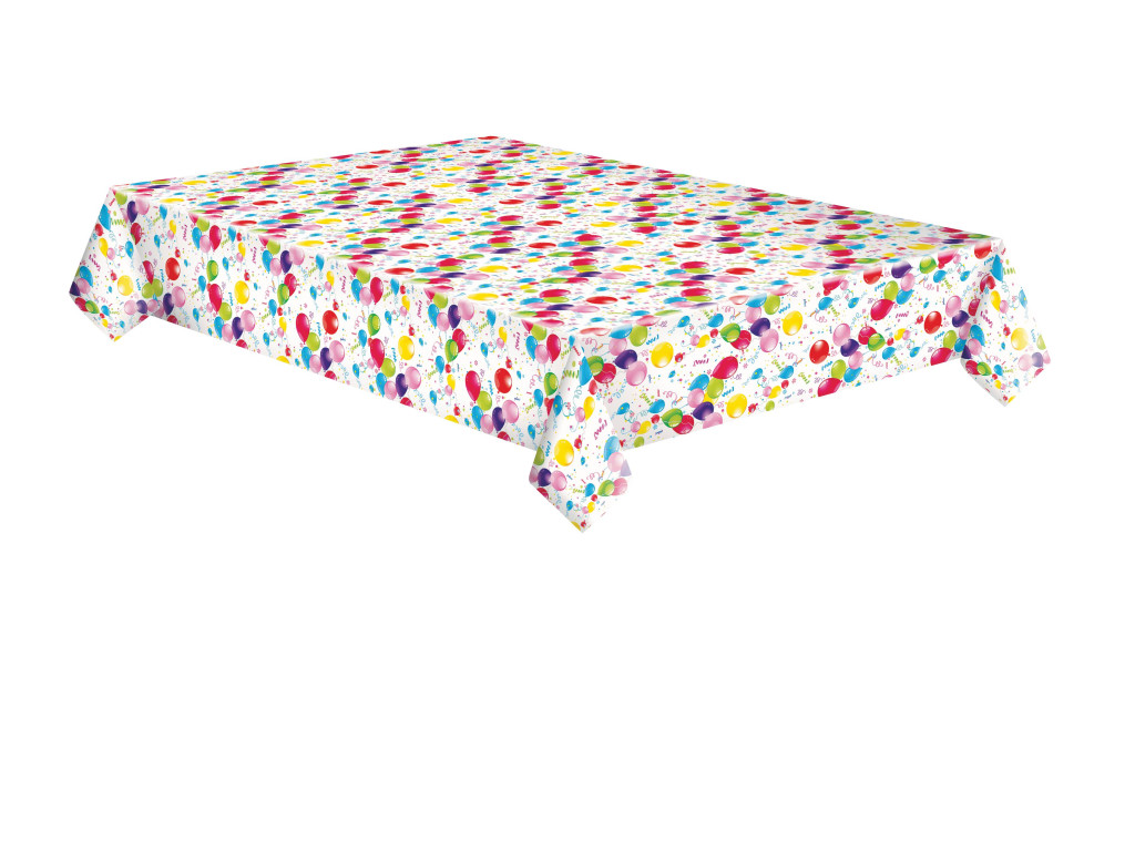 Ballon Party Papier Tischdecke 120x180 cm
