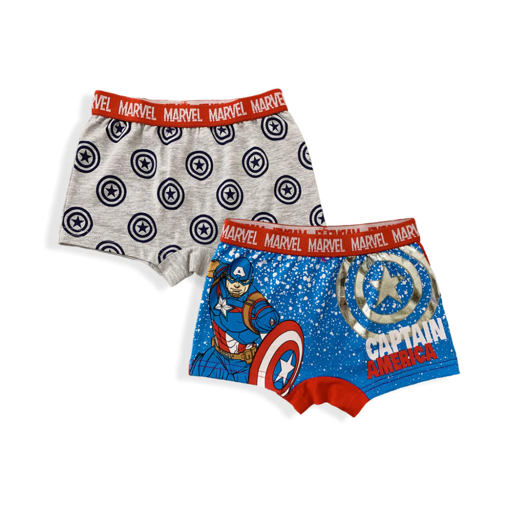 Avengers Kinder Boxershorts 2 Stück/Packung