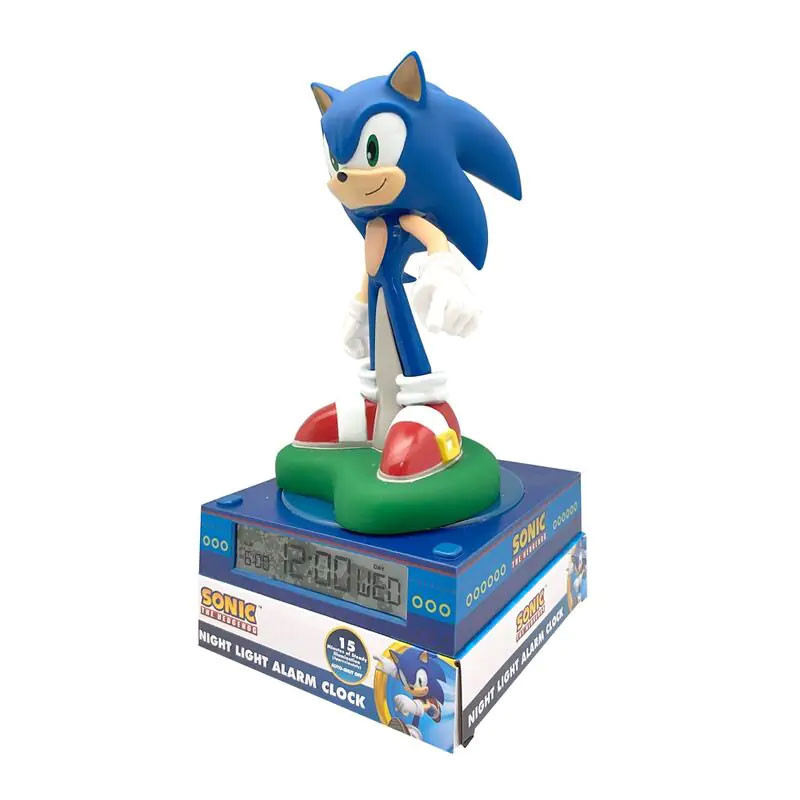 Sonic the Hedgehog 3D-Nachtlicht und Wecker