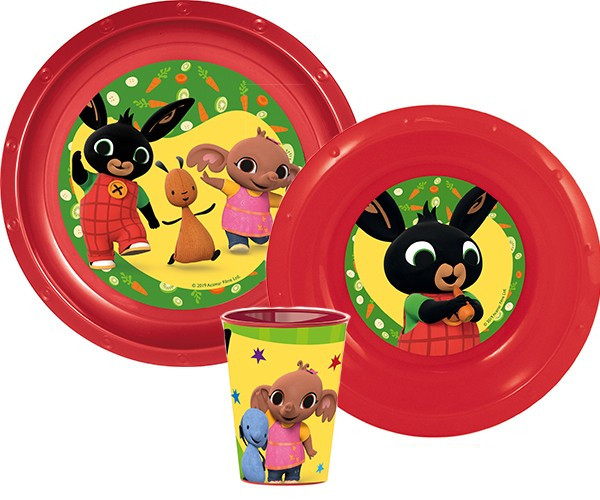 Bing Waving Geschirrset, Kunststoffset