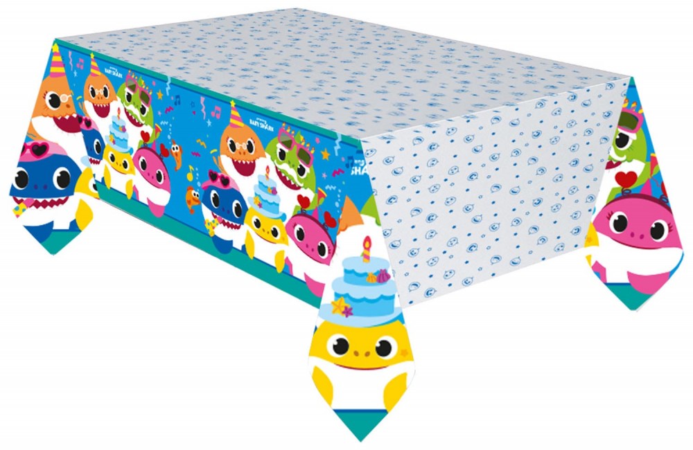 Baby Shark Music Tischdecke 120x180 cm