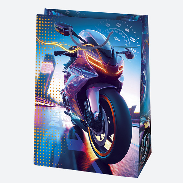 Fahrzeug Extreme Sport-Papier-Geschenktasche, Geschenktasche 23x32x11 cm
