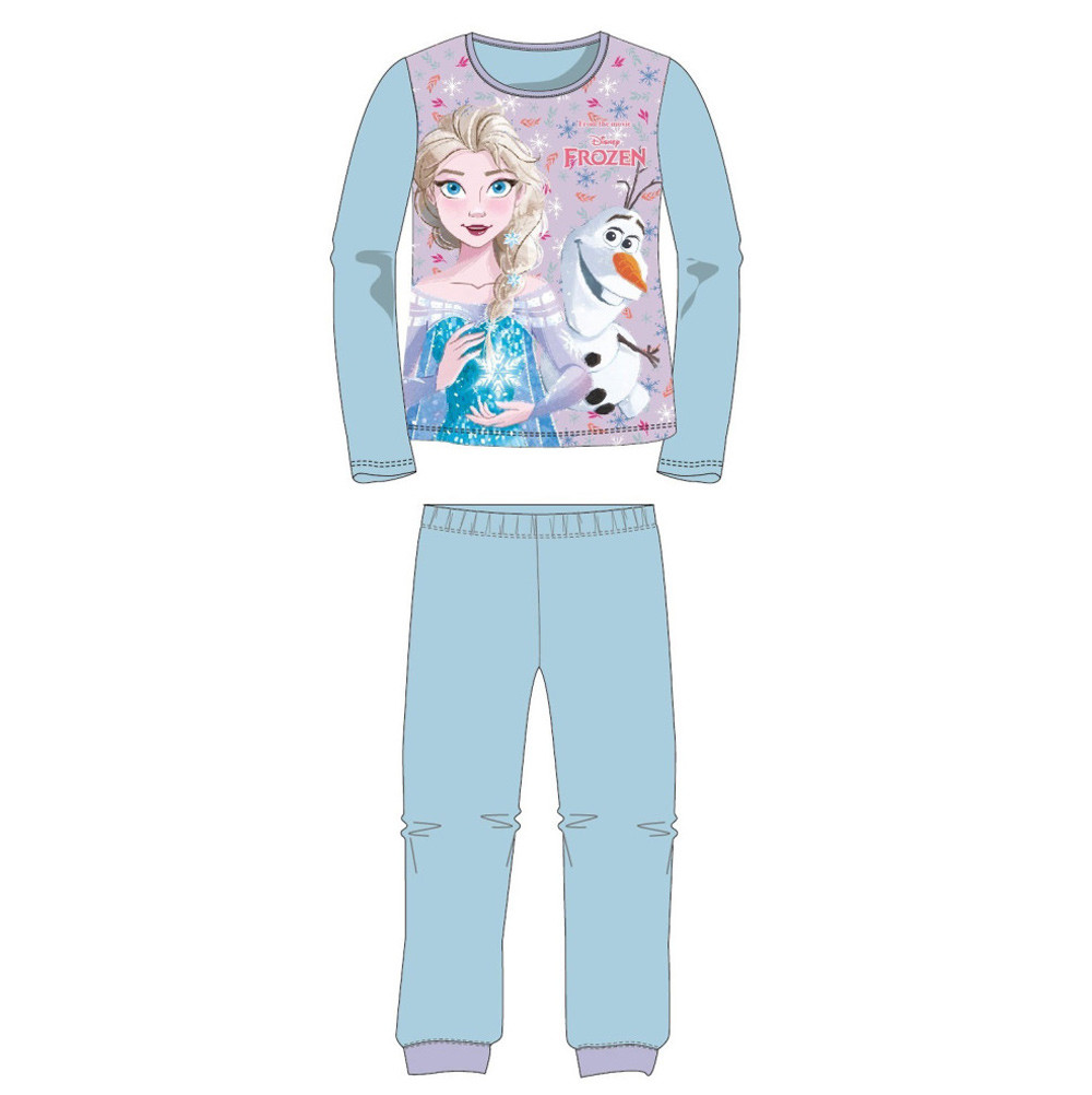 Disney Eiskönigin Elsa and Olaf Kinder lange Pyjamas 5 Jahre