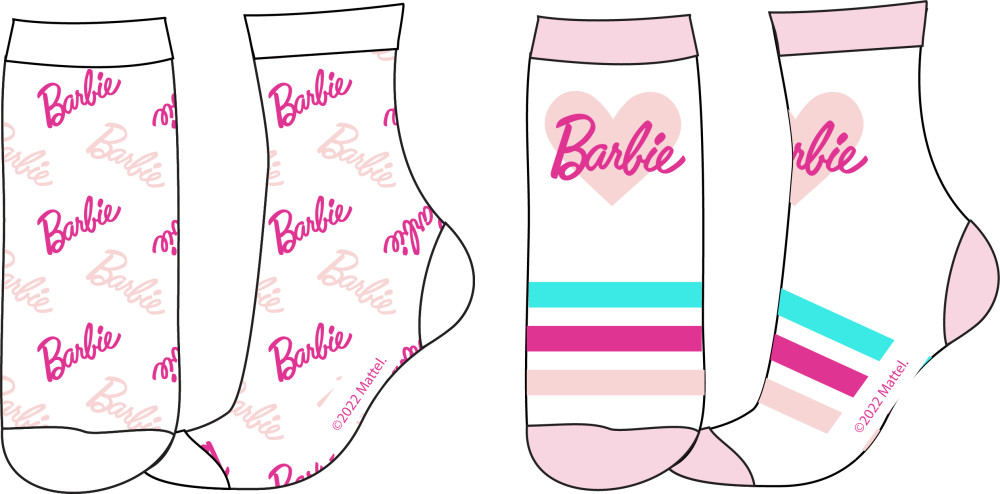 Barbie Kinder Socken 23-34