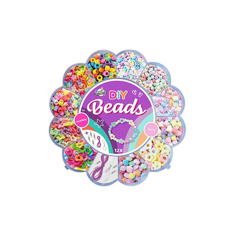 Farbe Flower Perlen Set
