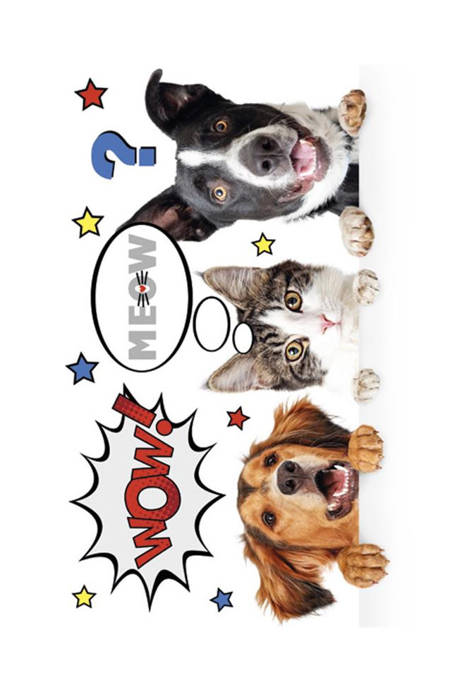 Tiere Furry Friends A/4 Gummibandmappe