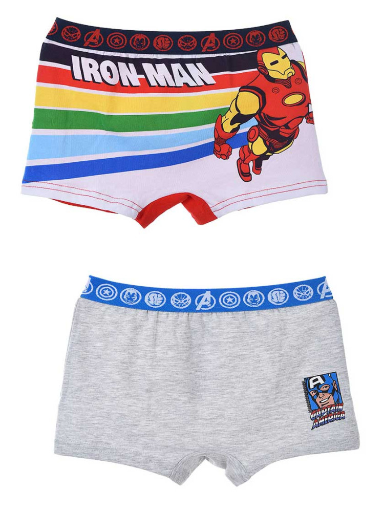 Avengers Kinder Boxershorts 2 Stück/Paket