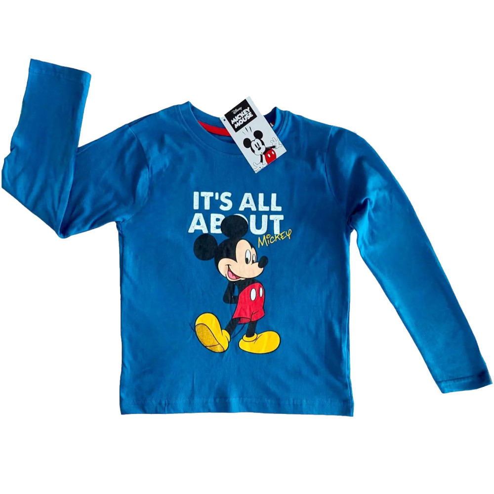 Disney Mickey  All About Kinder Langarmshirt 98-128 cm
