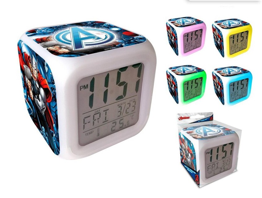 Avengers Powerful Awakening Digitaler Wecker
