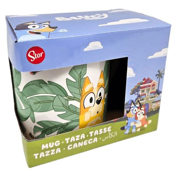 Bluey Leaves porzellan tasse 235 ml (8 oz) Geschenkbox