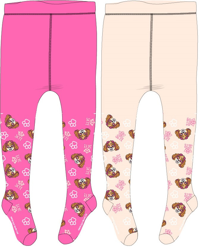 Paw Patrol Skye Kinderstrumpfhose 3 - 8 Jahre / 98 - 128 cm