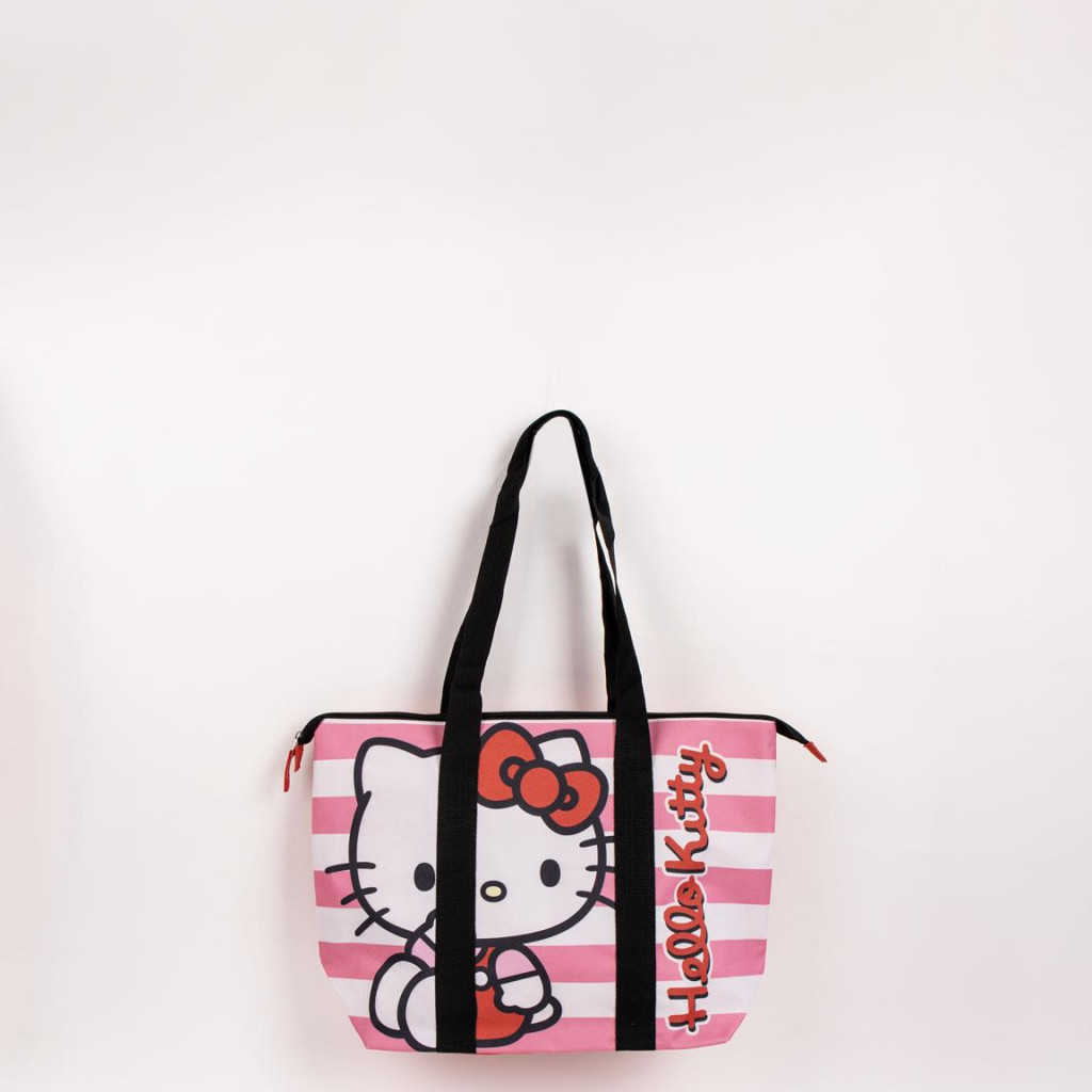 Hello Kitty Stripes Strandtasche 47 cm