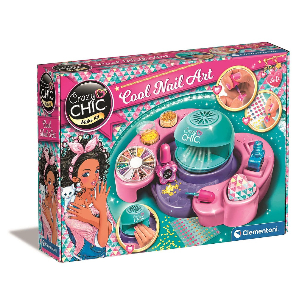 Crazy Chic Cool Nagelset Clementoni