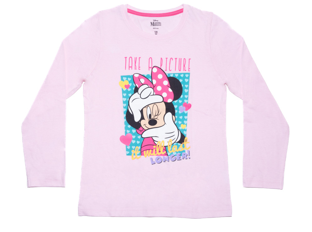 Disney Minnie  Kinder Langarmshirt, Oberteil 98-128 cm